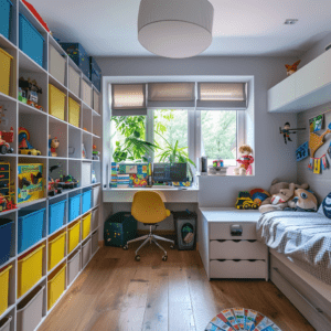 picture of a clean and peaceful child's bedroom